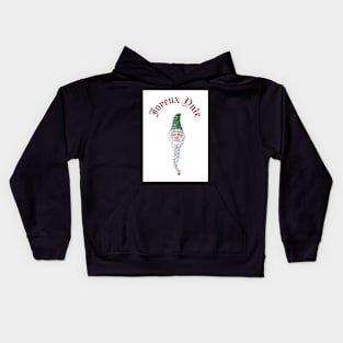 Christmas Elf + "Joyeux Yule" Kids Hoodie